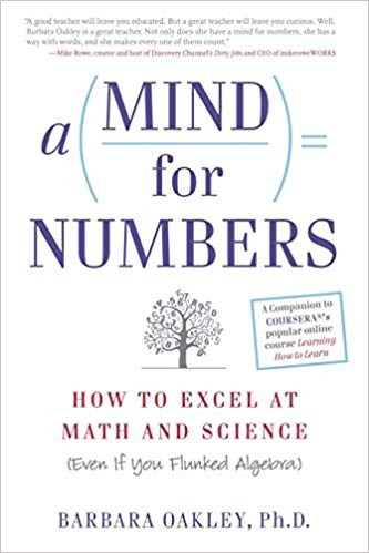 A Mind for Numbers: How to Excel at Math and Science (Even If You Flunked Algebra) book cover
