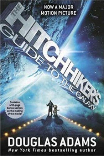 The Hitchhiker's Guide to the Galaxy book cover